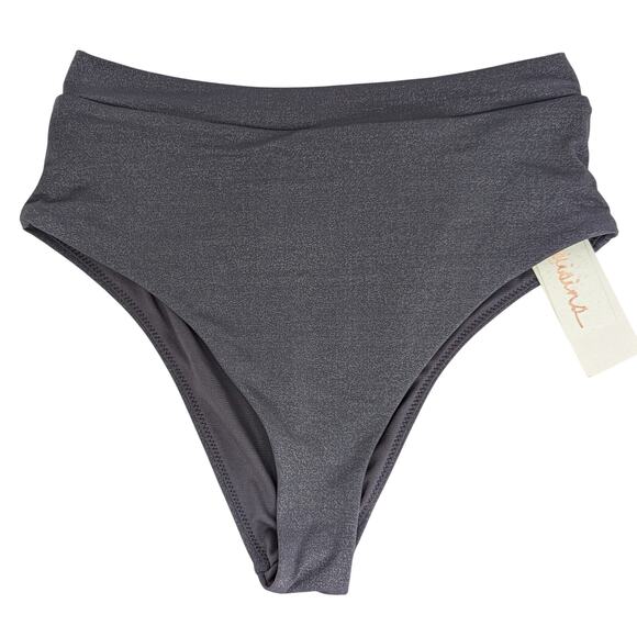 Raisins Swim Grey Bikini Bottoms Grey - Picture 1 of 8